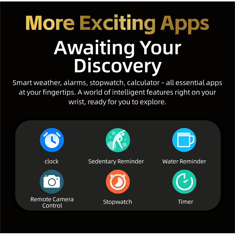 Smart Watch Factory - Z19 TWS 2 Straps BT Music Call Fitness Tracker