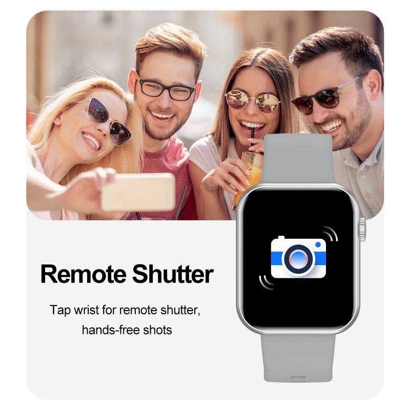 Smart Watch Factory - HW92 Square Screen IP68 Waterproof Answer Call