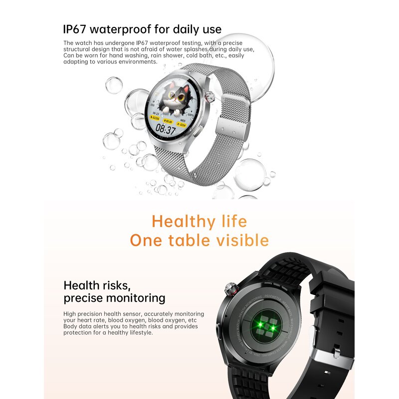 Fitness Smart Watch Factory - 235mA BT Calling Fashion Watch for Woman