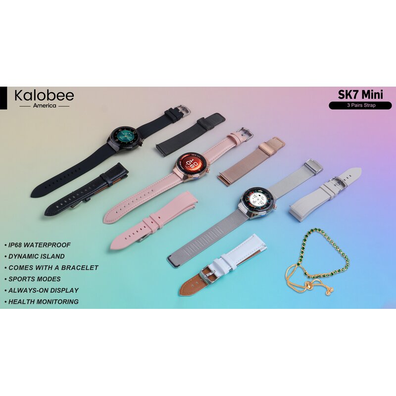 Smart Watch Manufacturer - SK7 Mini Healthy Monitor Waterproof Women Men