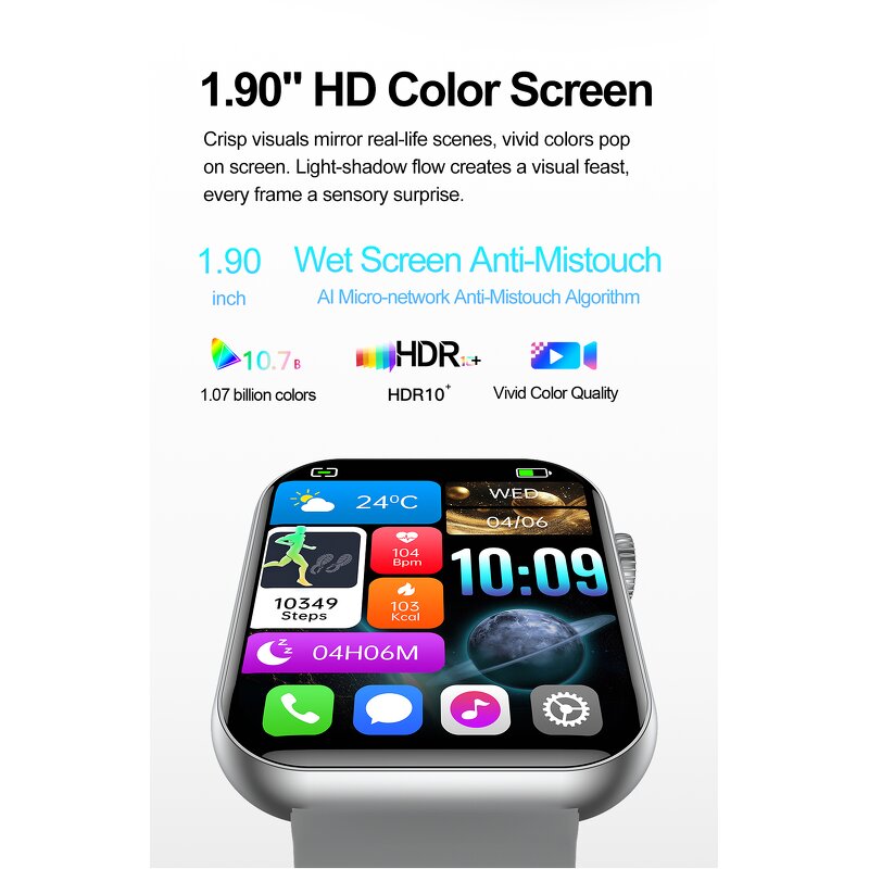 Smart Watch Manufacturer - HW92 FitcloudPro Fitness Tracker Wireless Charging