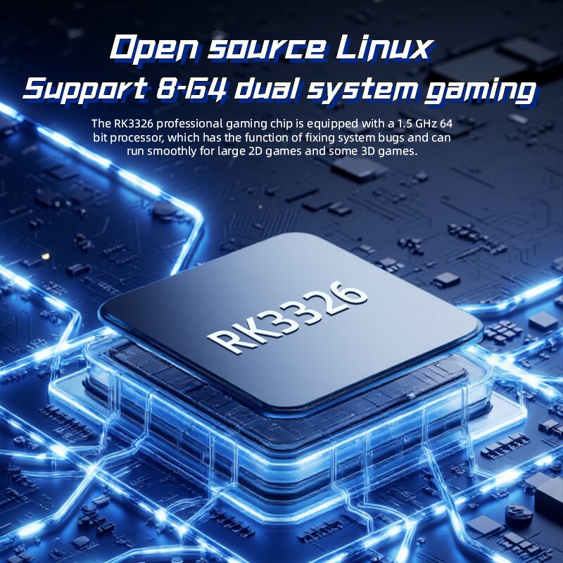 Retro Game Console Factory - 2025 DC35V 3.5 Inch WIFI Open Source Console