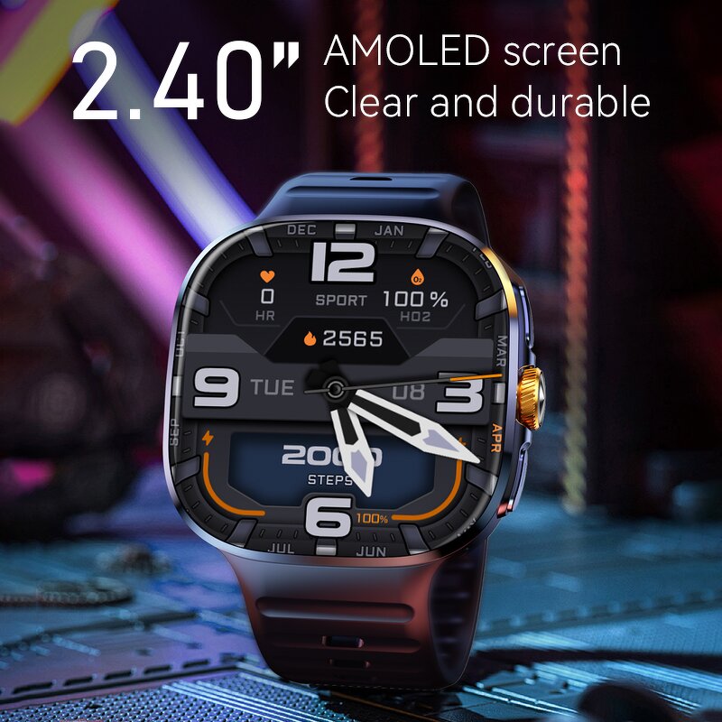 Android Smart Watch Factory - M99 AMOLED Rotating Camera 4g Men Women