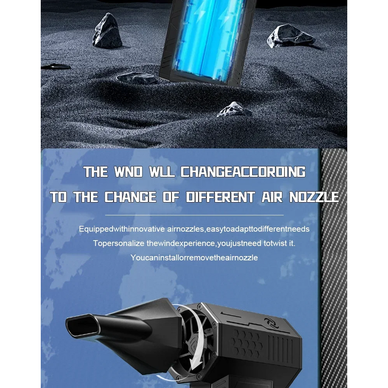 Turbo Fan Manufacturer - Cordless Lithium Battery Powered Jet Blower