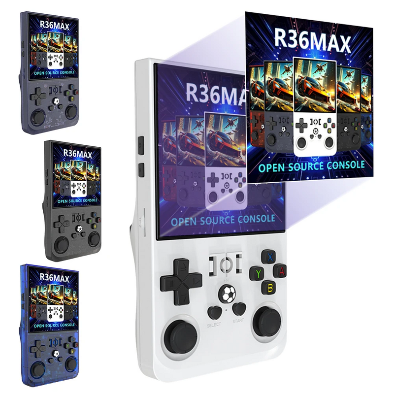 Handheld Game Console Manufacturer - 4.0 Inch IPS R36MAX Portable Player