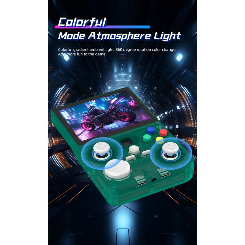 Handheld Game Console Factory - DC35V WiFi Portable Joystick Player 64GB