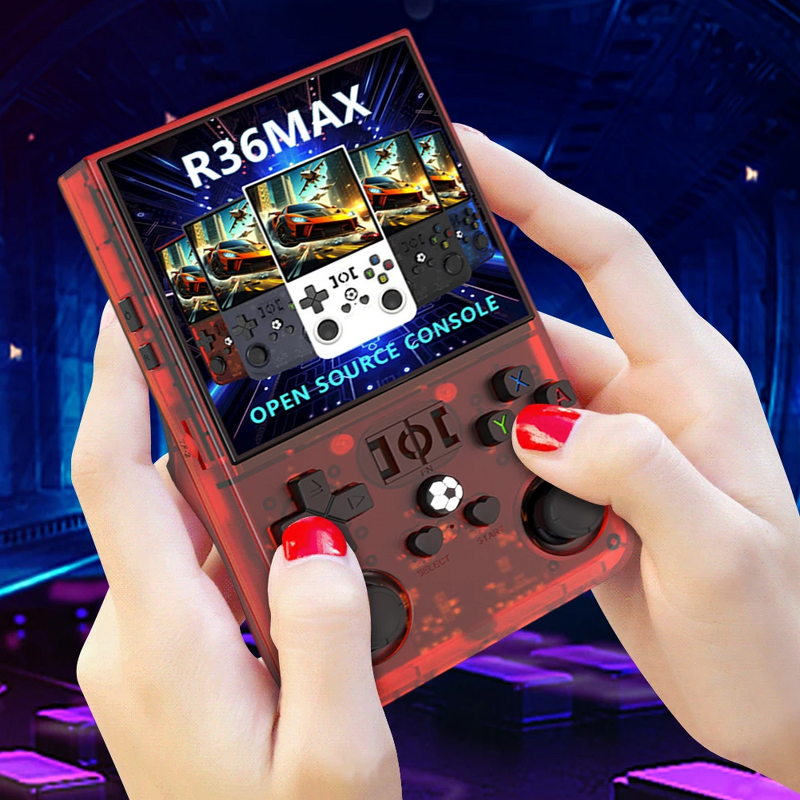 Handheld Game Console Manufacturer - 4.0 Inch IPS R36MAX Portable Player