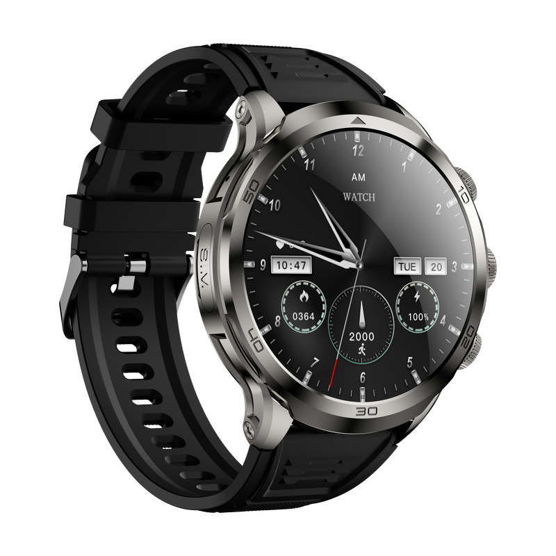 4G Smart Watch Factory - H19 1.95inch AMOLED Retractable Rotating Camera