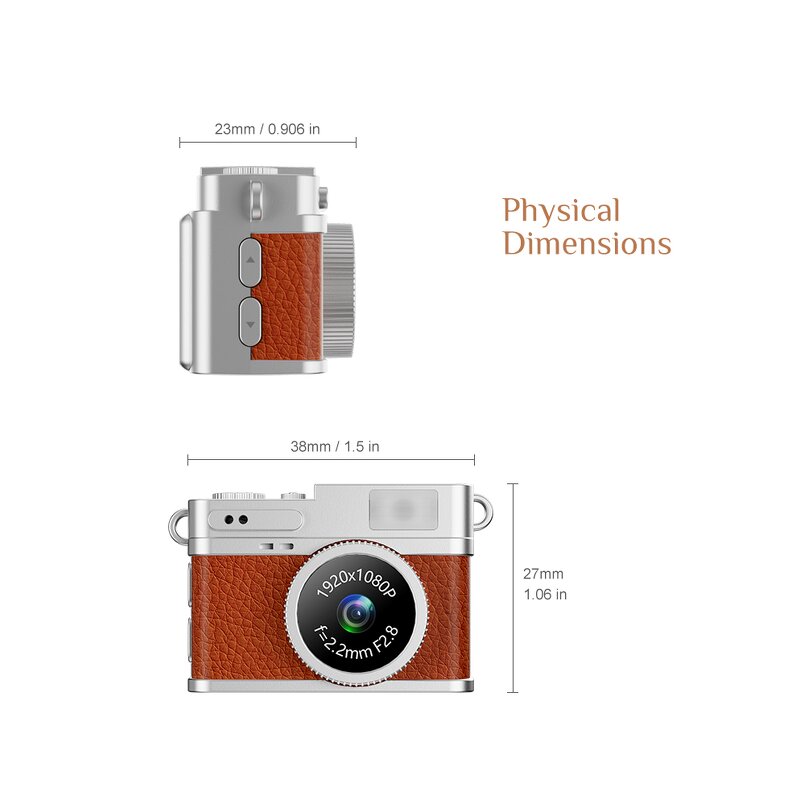 Kids Camera Manufacturer - S150 1080P Mini Keychain Video Recorder