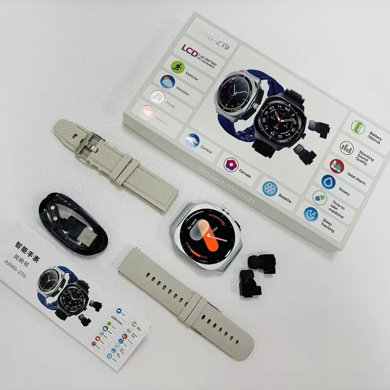 Fitness Watch Factory - Z19 Waterproof Sport Watch with Earbuds