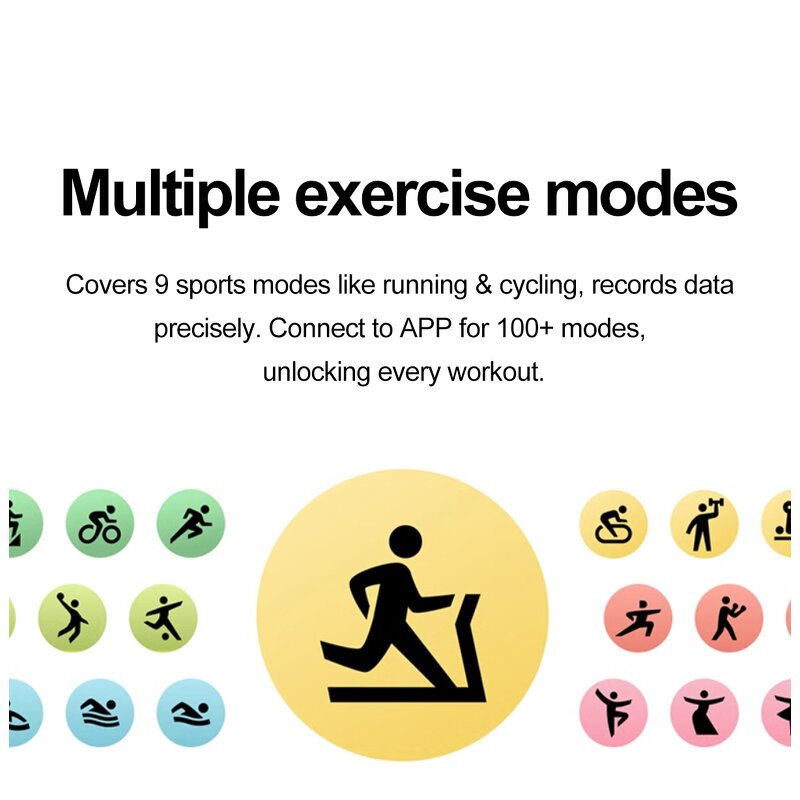 Smart Watch Factory - HW92 Square Screen IP68 Waterproof Answer Call