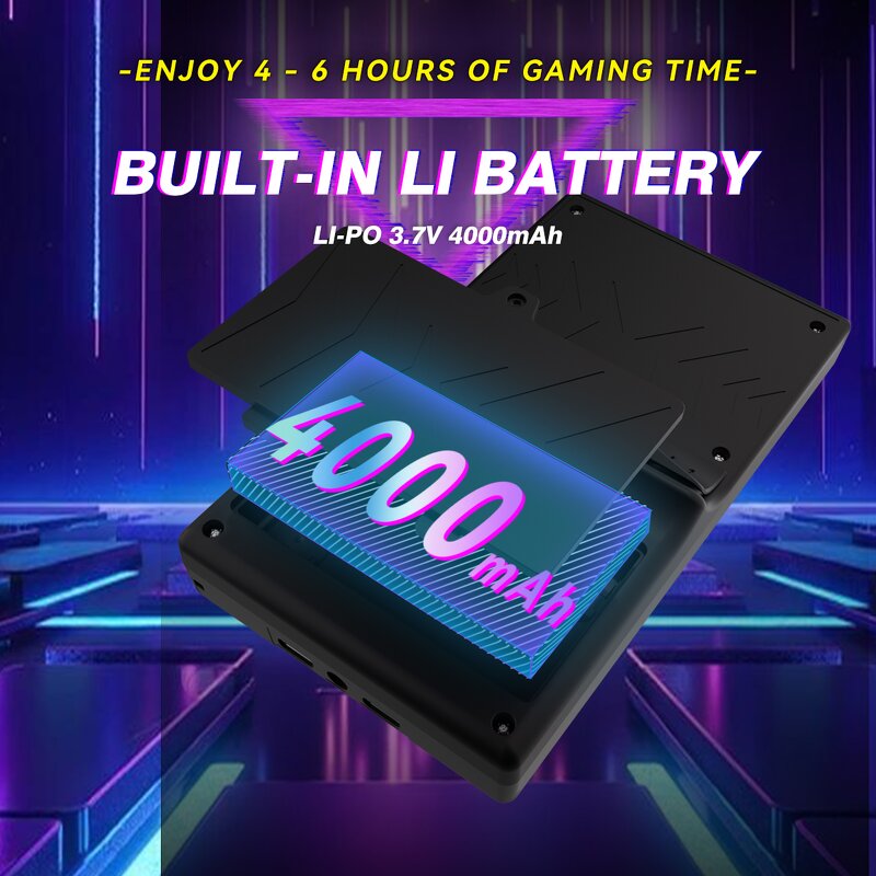 Retro Game Console Factory - XF40V 4.0 Inch IPS WIFI Portable Game Player