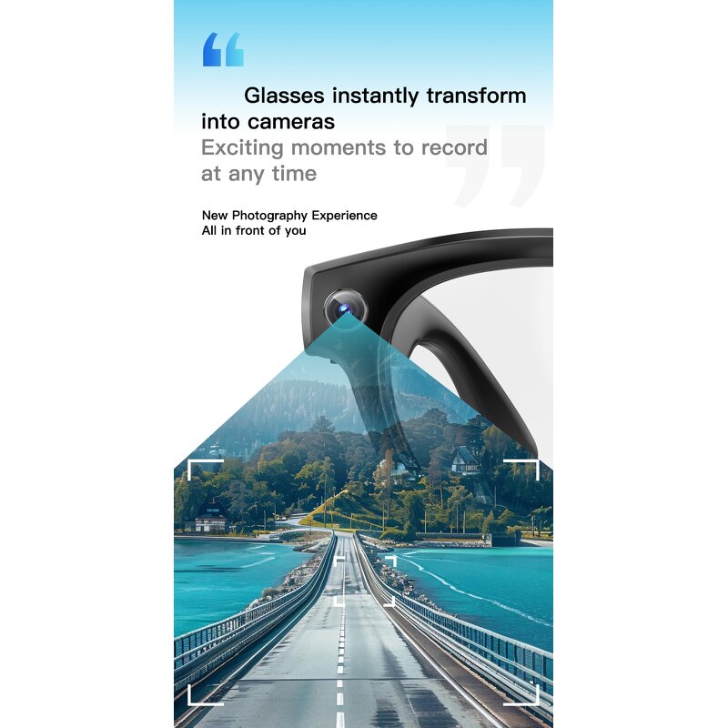 AI Smart Glasses Factory - Color-changing Lens Display Voice Interaction