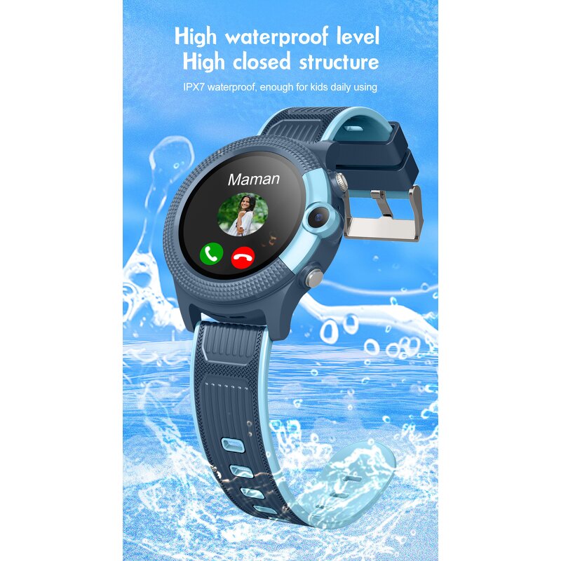 4G Kids Smartwatch Manufacturer - D36-CAT1 Two Way Call IPX7 GPS