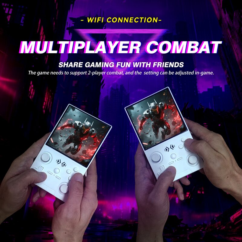 Retro Game Console Factory - XF40V 4.0 Inch IPS WIFI Portable Game Player