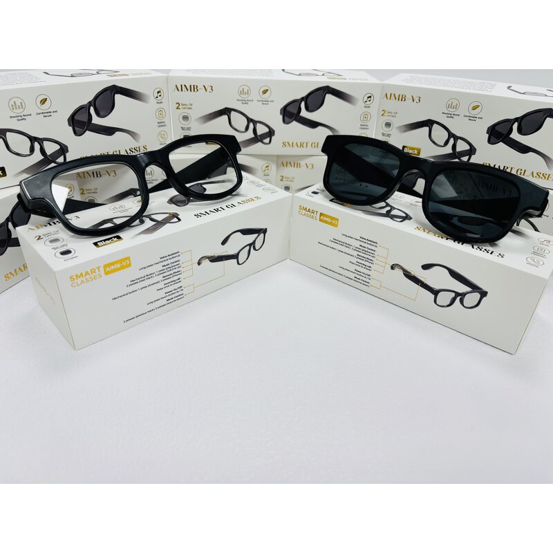 Smart Glasses Manufacturer - V3 Music Video Recording AI Everything Recognition