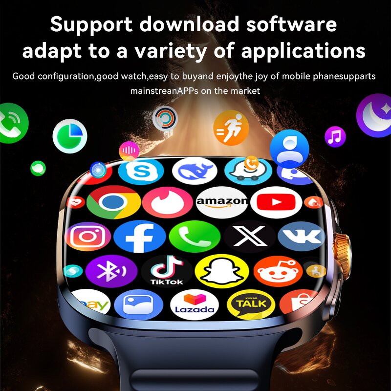 Android Smart Watch Factory - M99 AMOLED Rotating Camera 4g Men Women