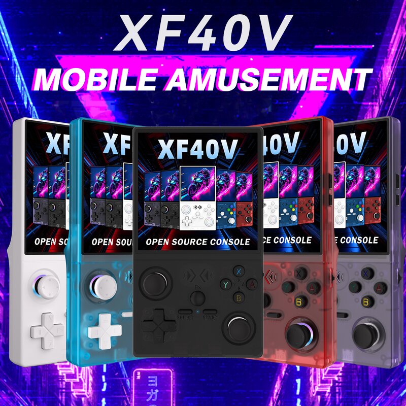Video Game Console Factory - XF40V 4 Inch Rechargeable Retro Joystick