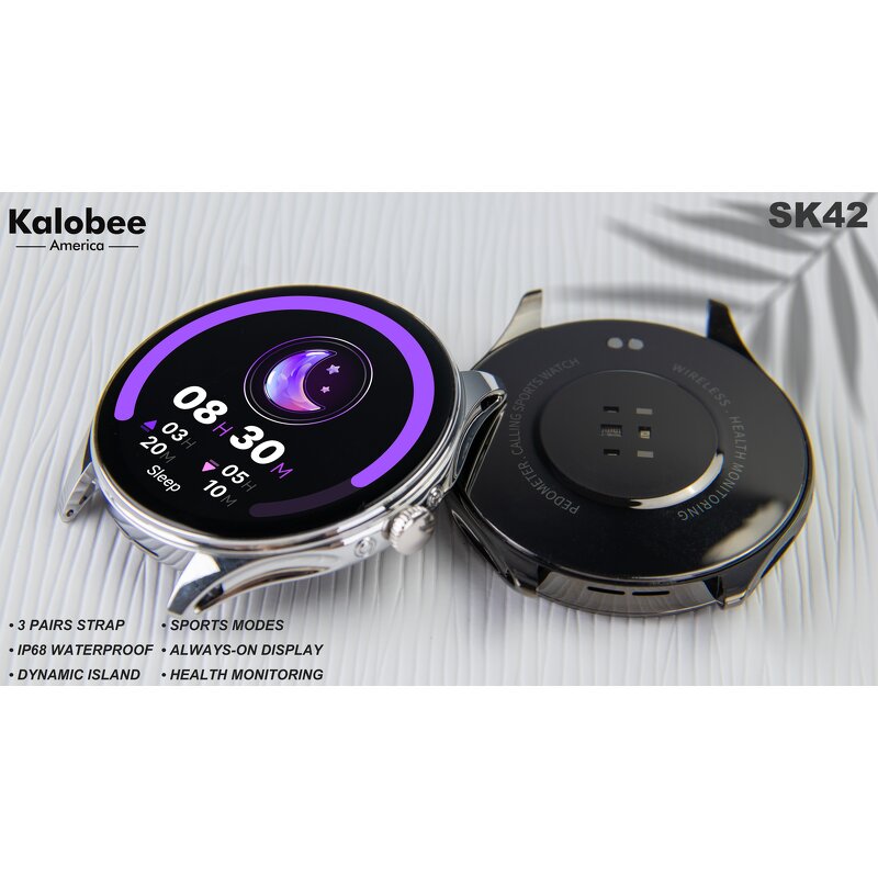 Smart Watch Manufacturer - SK42 AMOLED Ultra Thin Three Band Men Watch