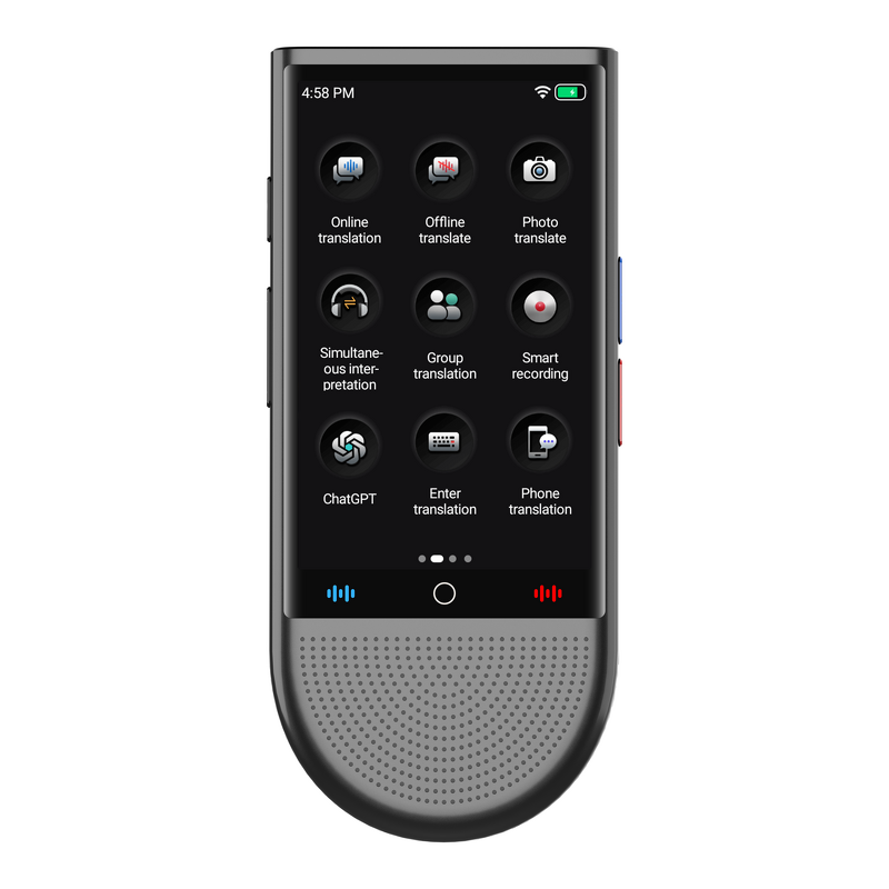 Portable Translator Factory - Arabic Russian Spanish AI ChatGPT 4G SIM