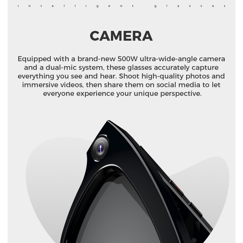 AI Smart Glasses Factory - M01 Polarized Sunglasses BT Voice Control