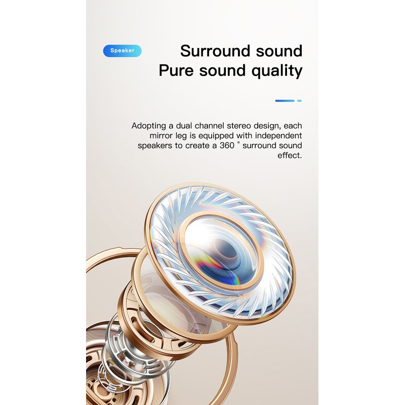 AI Smart Glasses Factory - Color-changing Lens Display Voice Interaction