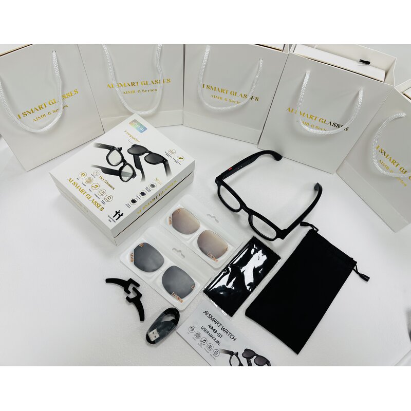 Smart Glasses Factory - G1 AI Camera Audio Recording Translator Sunglasses