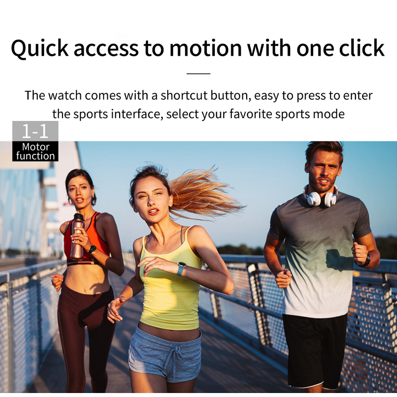 Smart Watch Factory - SK30 1.53 Inch Business Watch with 3 Straps