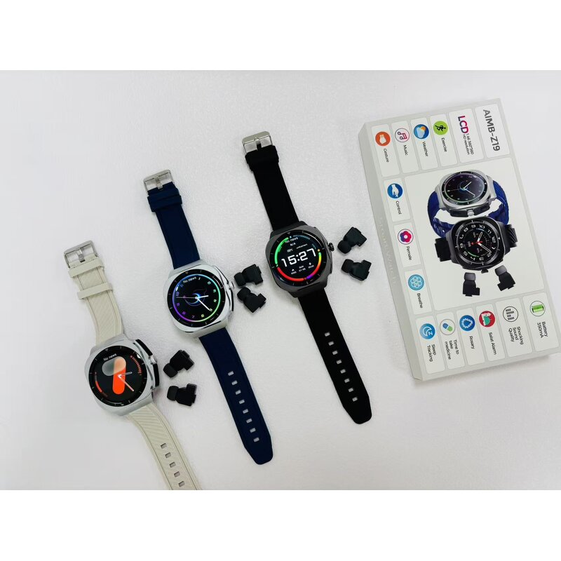 Smart Watch Factory - TWS 2-in-1 Headset BT Calling Heart Rate Monitor