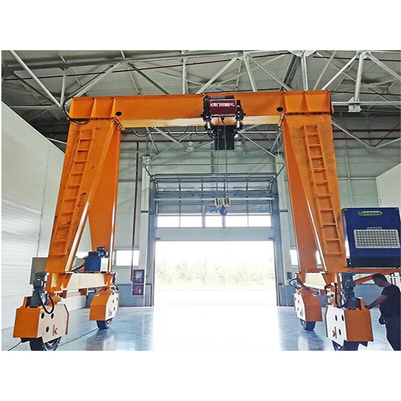 Rubber Tyre Gantry Crane Factory - 50-100 Ton Railway Straddle Carrier