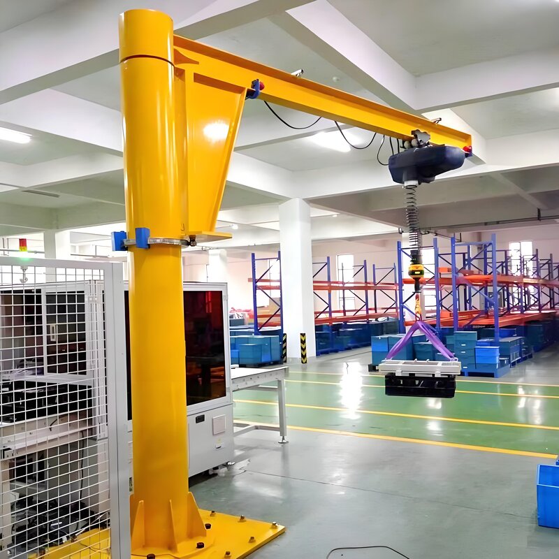 Portable Jib Crane Manufacturer - 0.5-3 Ton Small Column Workshop