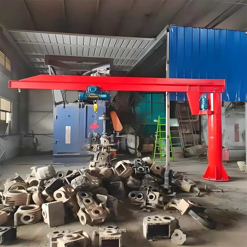 Cantilever Jib Crane Supplier - 1-2 Ton 360° Swing Arm Warehouse