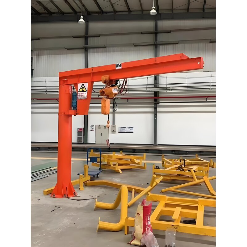 Cantilever Jib Crane Supplier - 1-2 Ton 360° Swing Arm Warehouse