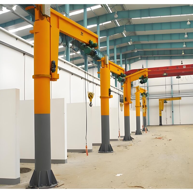 Portable Jib Crane Manufacturer - 0.5-3 Ton Small Column Workshop