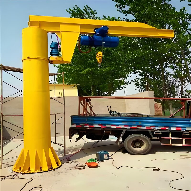 Portable Jib Crane Manufacturer - 0.5-3 Ton Small Column Workshop