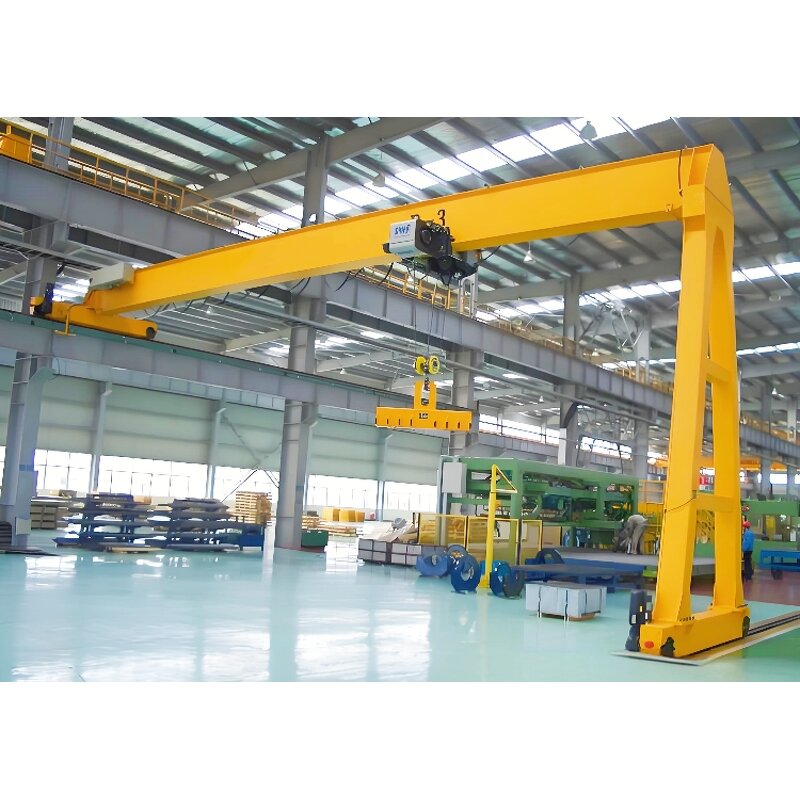 Semi Gantry Crane Manufacturer - BMG Type 20-100 Ton Double Girder