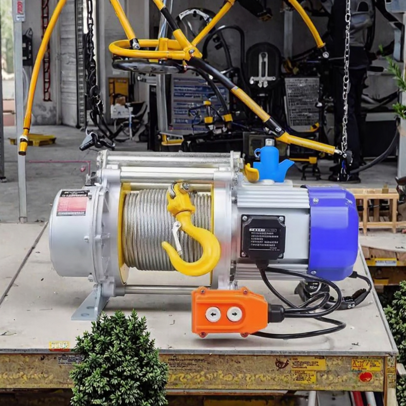 Aluminium Hoist Winch Manufacturer - 1 Ton 30 Meter 110V Mining Elevator