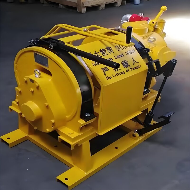 Pneumatic Winch Manufacturer - 1000-10000kg Air Powered Custom Rope