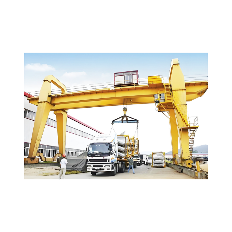 Double Girder Gantry Crane Factory - 50-200 Ton MG Rail Traveling Cabin