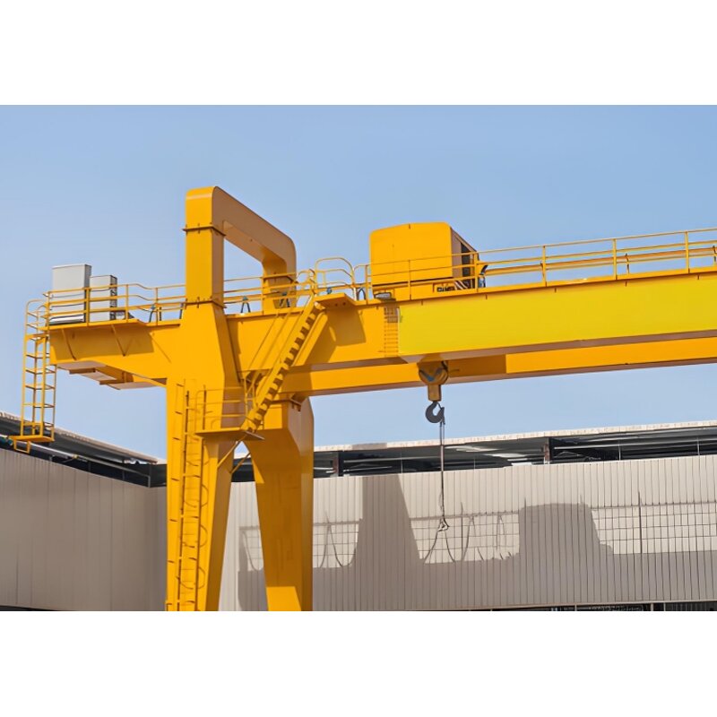Double Girder Gantry Crane Factory - 50-200 Ton MG Rail Traveling Cabin