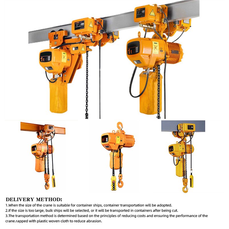 Monorail Overhead Crane Factory - 3-10 Ton LD Remote Control Workshop