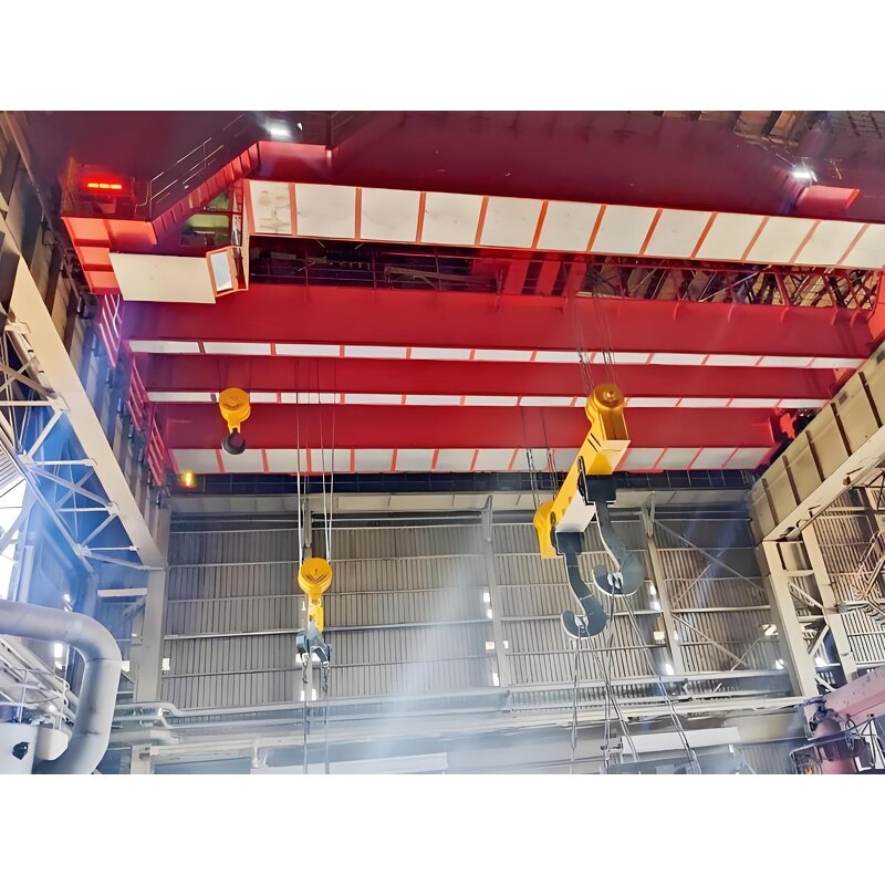 Double Girder Overhead Crane Factory - YZ Model Metallurgical Foundry
