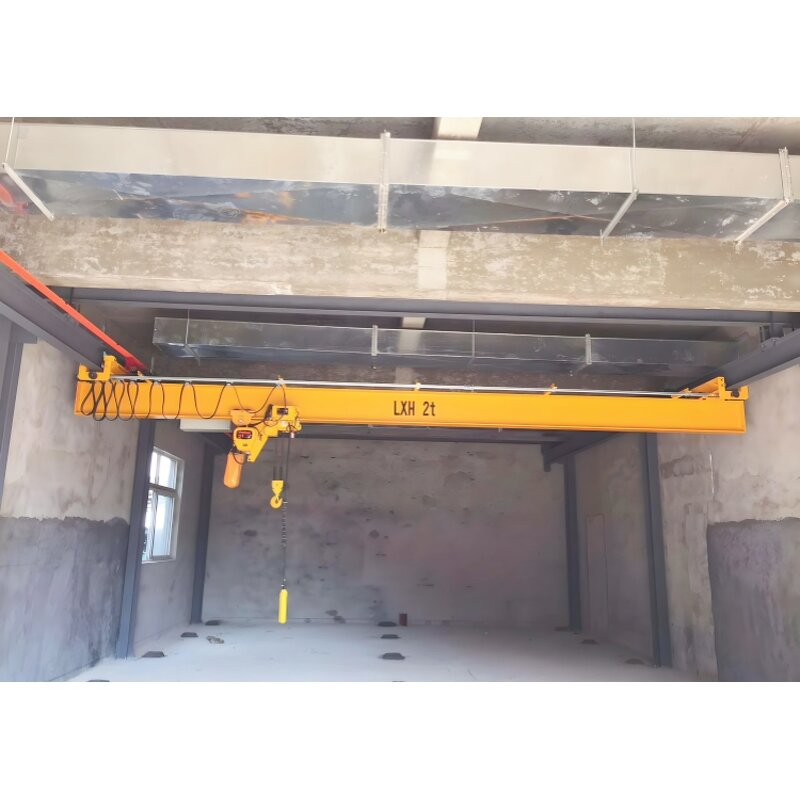 Single Beam Suspension Crane Manufacturer - LX Type 3 Ton Electric Remote