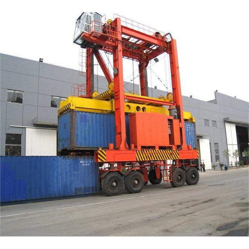 Straddle Carrier Crane Factory - 20-50 Ton Container Handling Custom