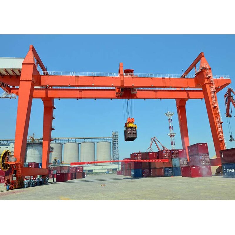 Container Gantry Crane Manufacturer - 45 Ton RMG Port Handling Bulk