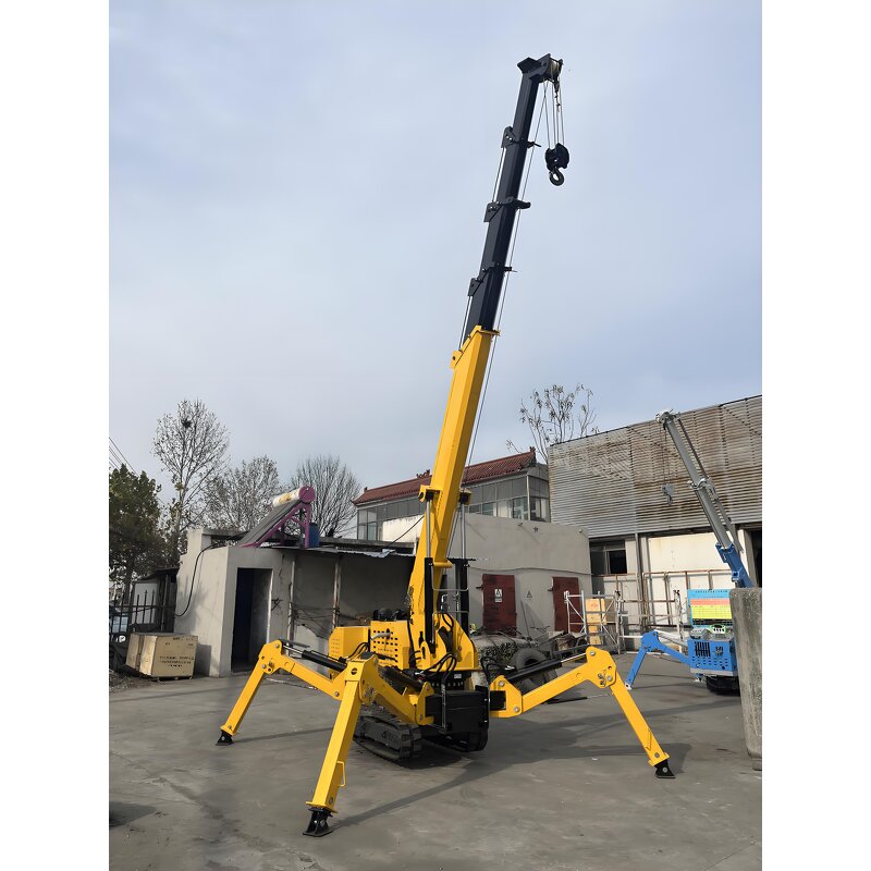 Crawler Spider Crane Supplier - 8-12 Ton Glass Robot CE Vital Components