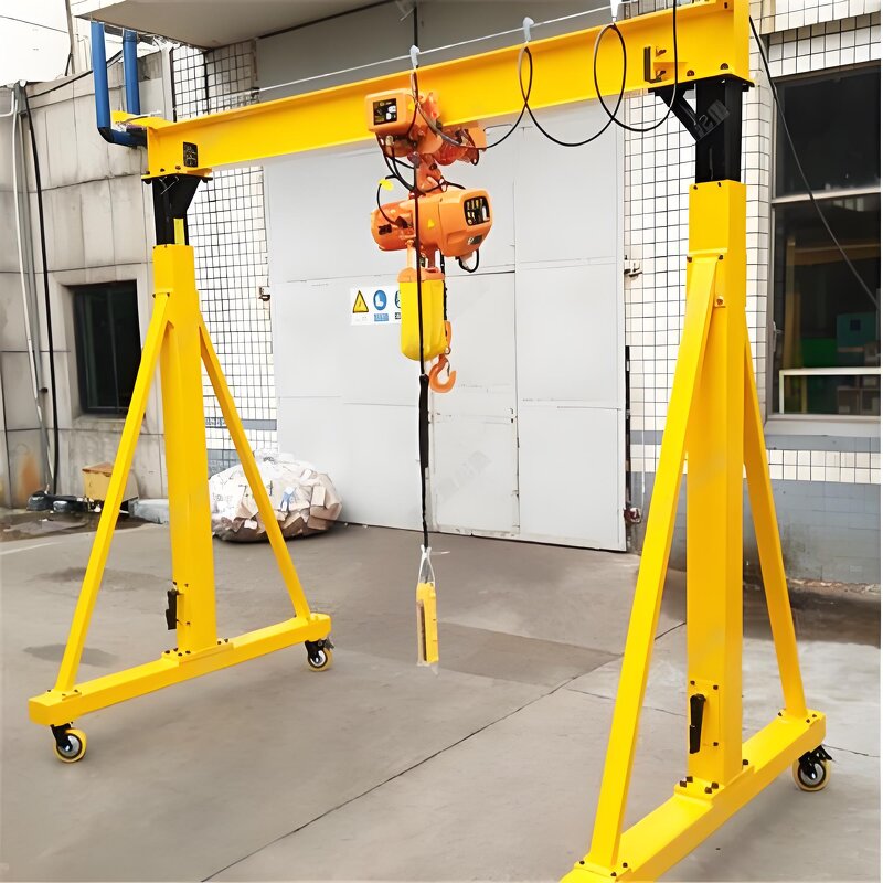 Indoor Gantry Crane Factory - 1-5 Ton Small Workshop Portable