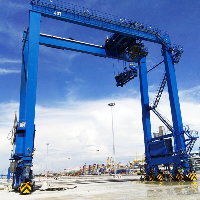 Container Gantry Crane Factory - RTG RMG Straddle Carrier Bulk Sale