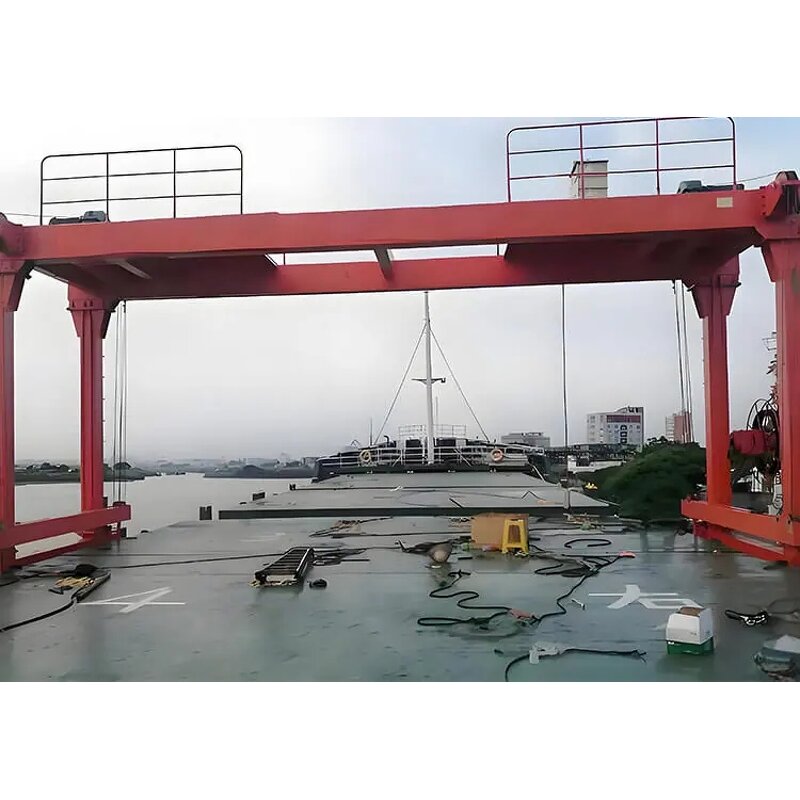 Marine Pedestal Crane Manufacturer - 10-50 Ton Shipyard Hatch Lifting