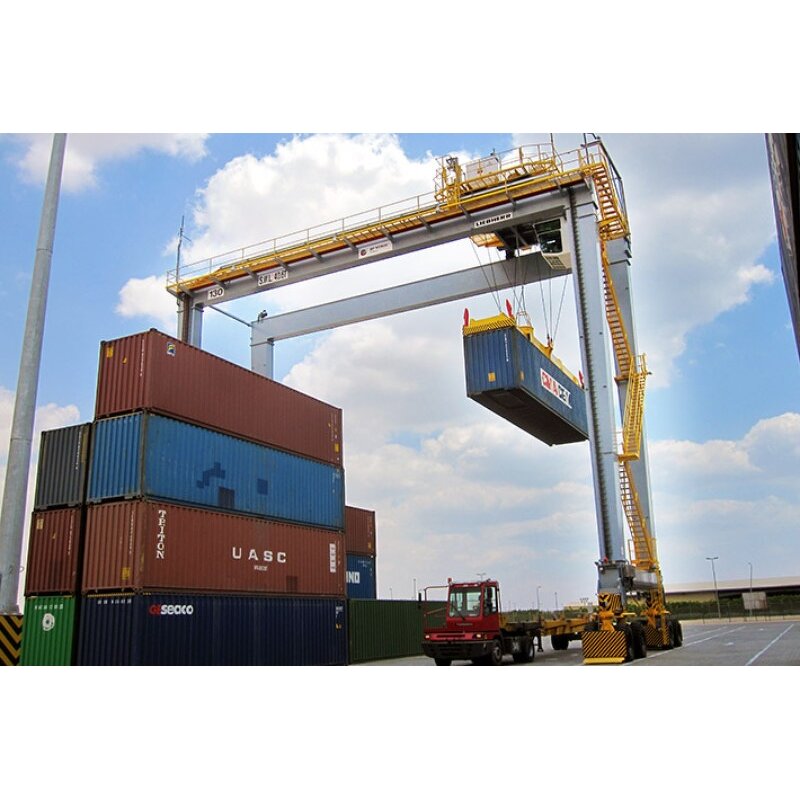 Rubber Tired Gantry Crane Manufacturer - 20-60 Ton CE Certified Outdoor